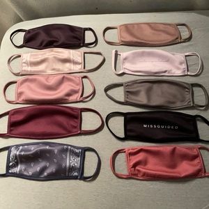 NWOT Bundle of Missguided masks